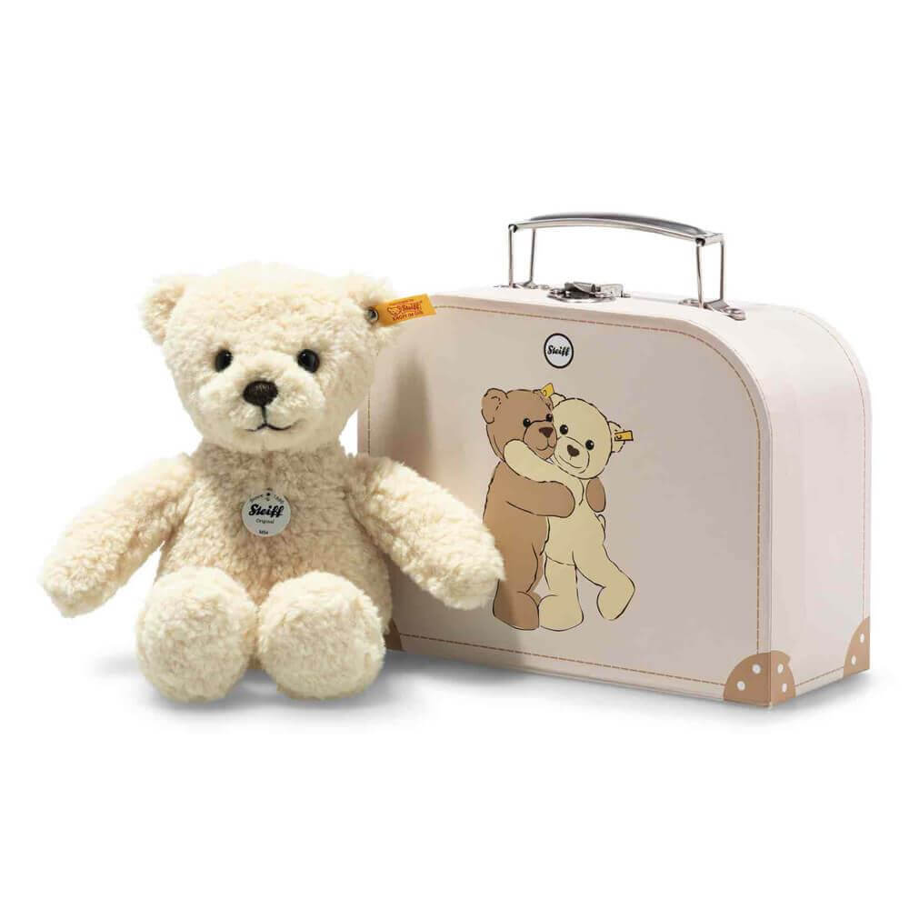 Steiff Mila Teddy Bear In Suitcase 114038